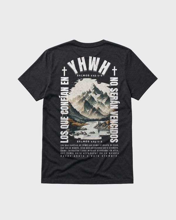 "Los que confían en Jehová." Tee
