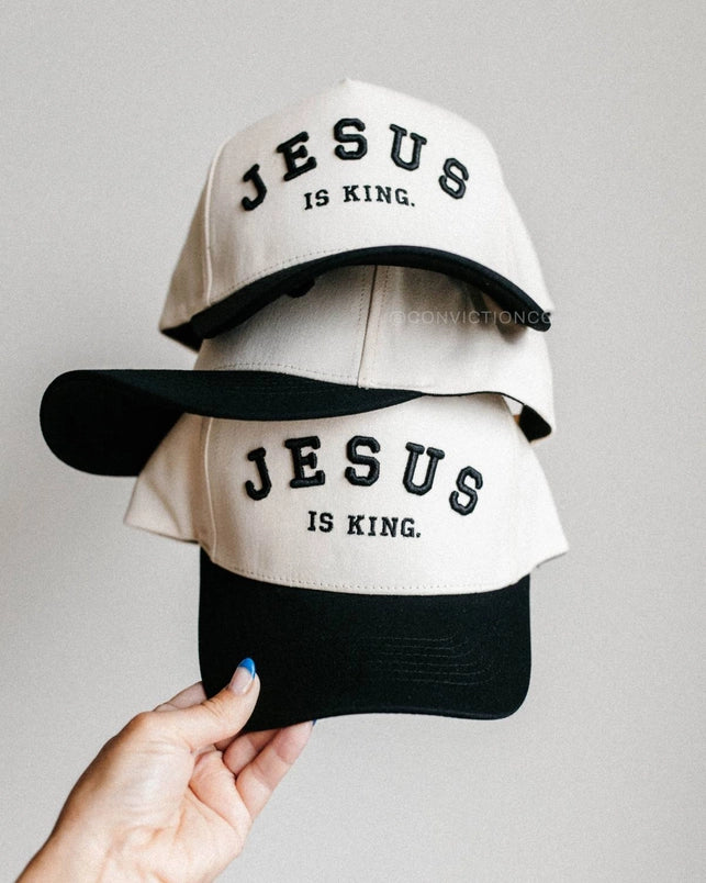 Jesus Is King - Unisex Christian Trucker Hat