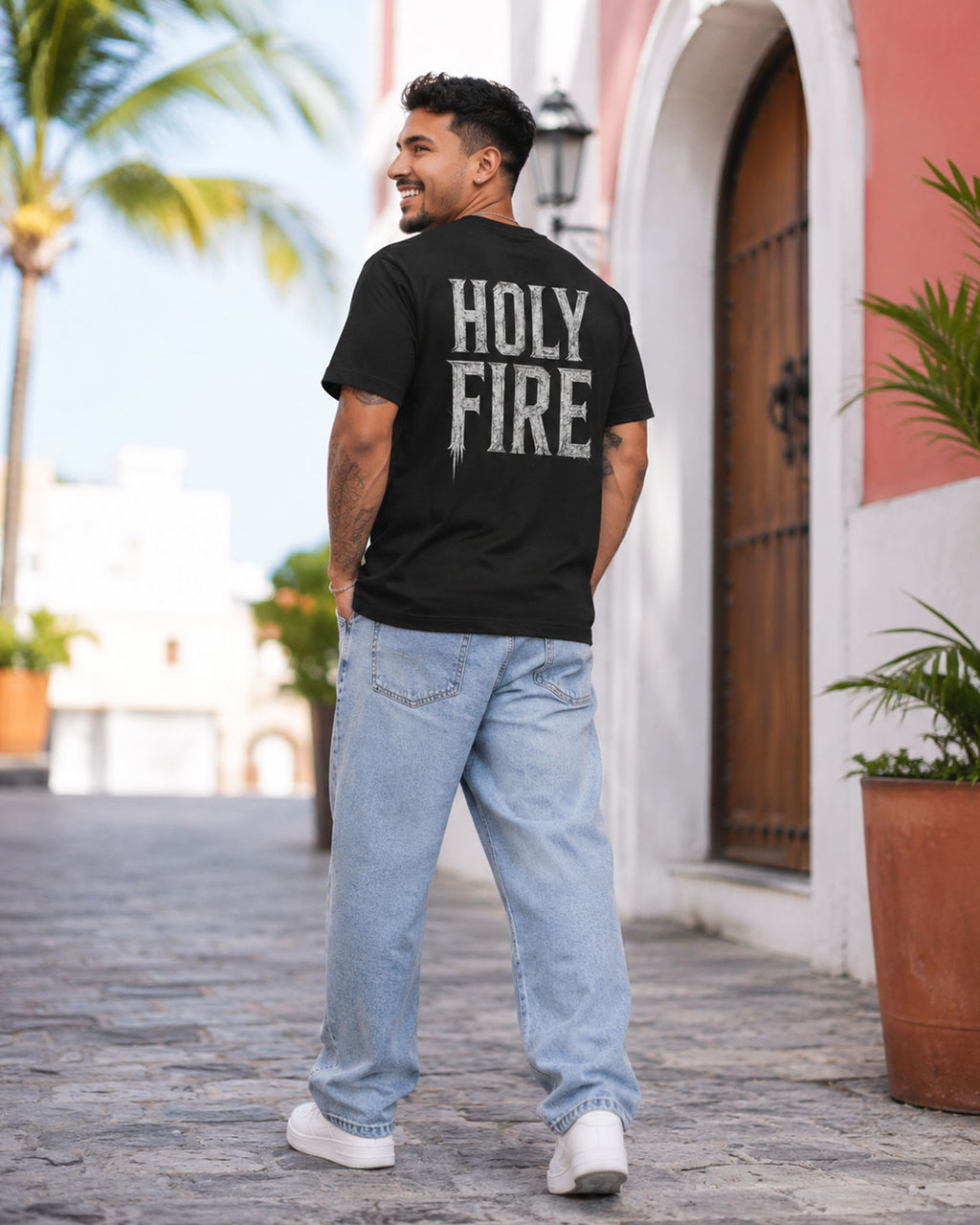Box Tee Holy Fire