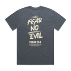 Men's Heavy Faded Tee Oversized Fear no Evil