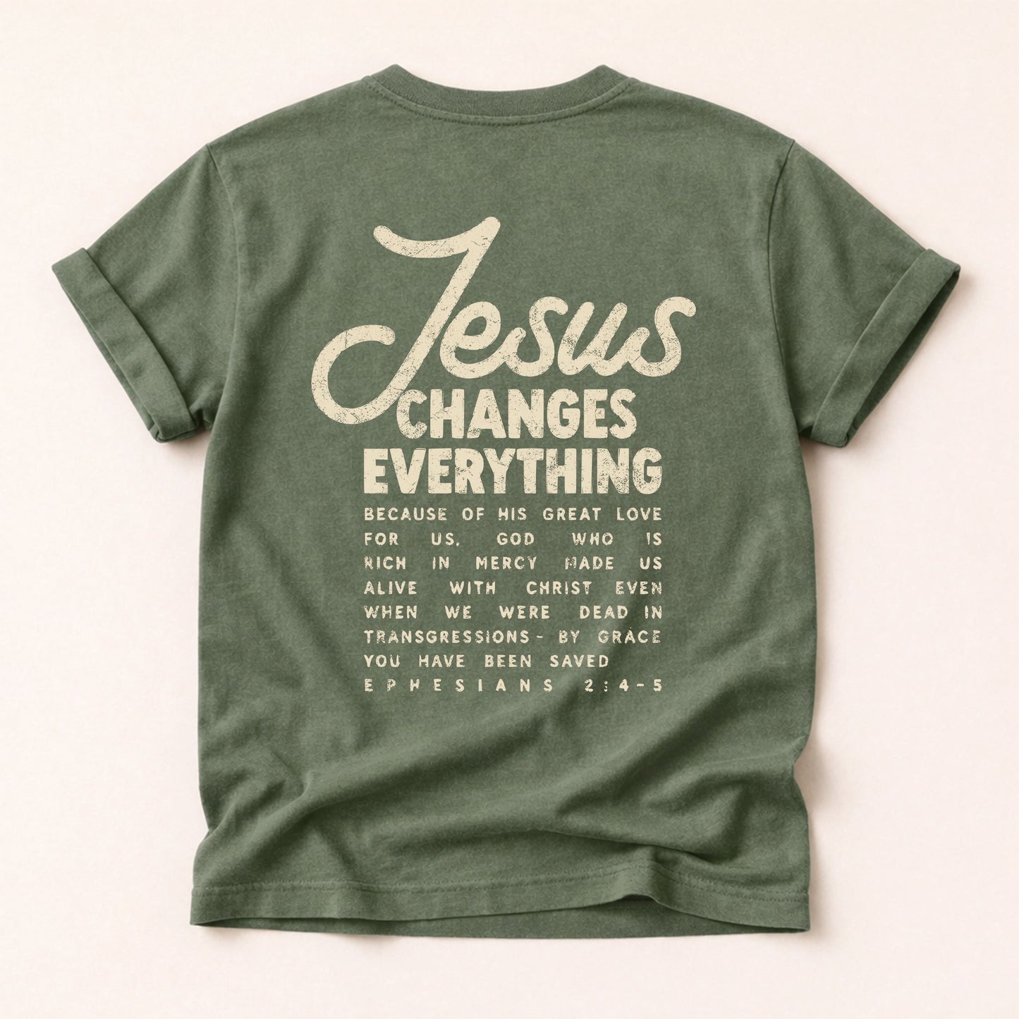 Jesus Change Everything Tee
