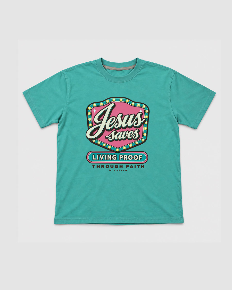 Jesus Saves —  Boxy Tee