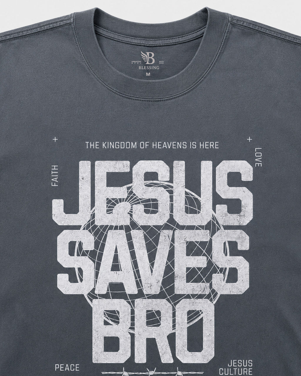 Men's Heavy Tee  Jesus Saves Bro