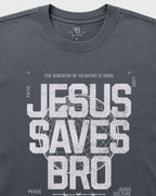 Men's Heavy Tee  Jesus Saves Bro
