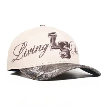 Living Sacrifice SnapBack Crema/Malta Camuflaje Woodland