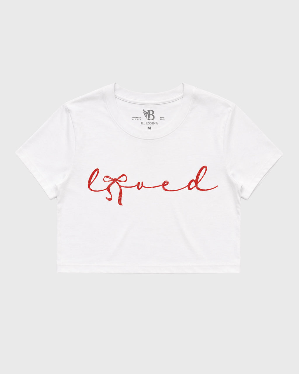 Loved Wo's Classic Crop Tee