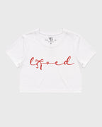 Loved Wo's Classic Crop Tee