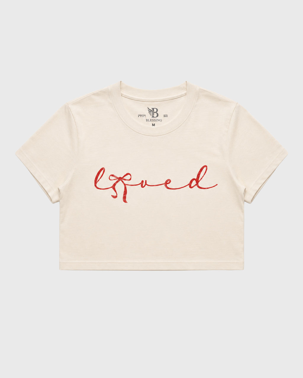 Loved Wo's Classic Crop Tee