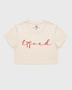 Loved Wo's Classic Crop Tee