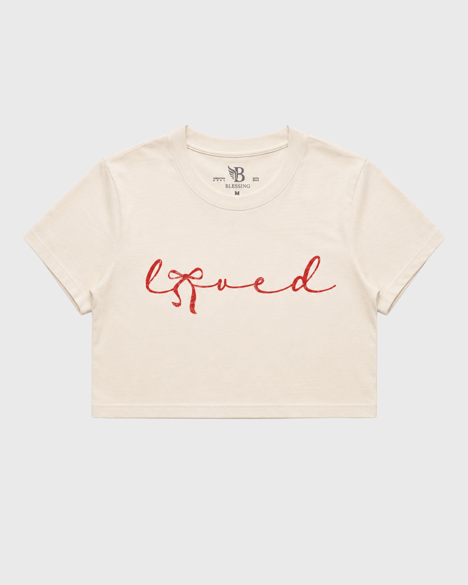 Loved Wo's Classic Crop Tee