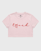 Loved Wo's Classic Crop Tee