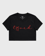 Loved Wo's Classic Crop Tee