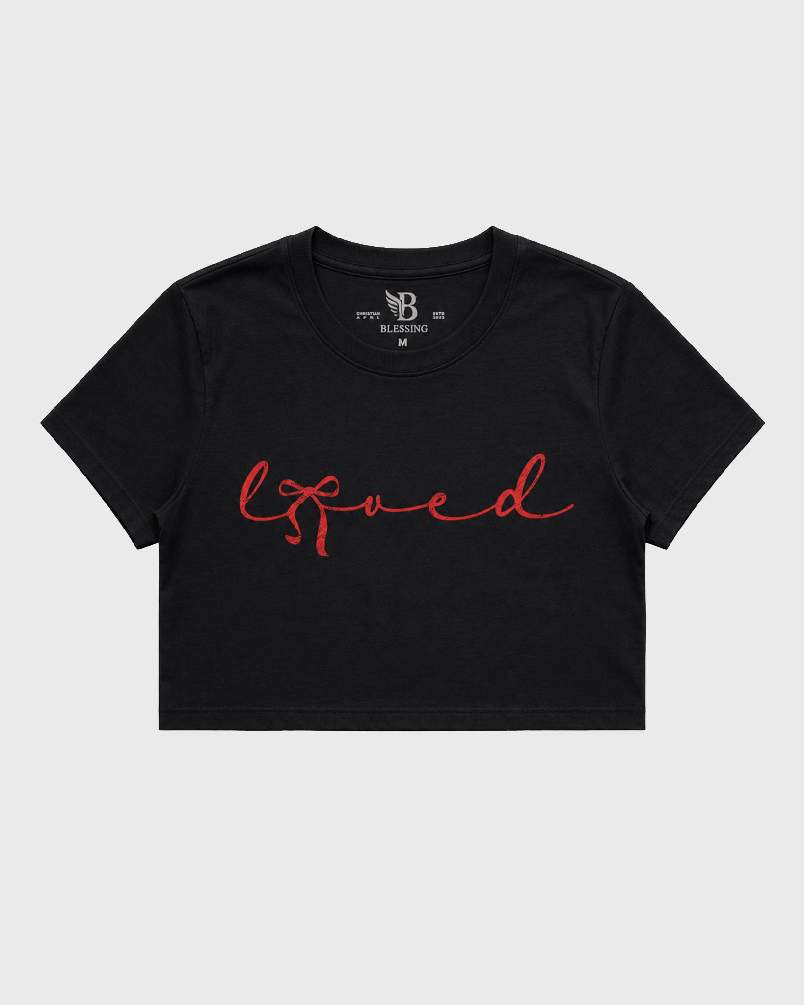 Loved Wo's Classic Crop Tee