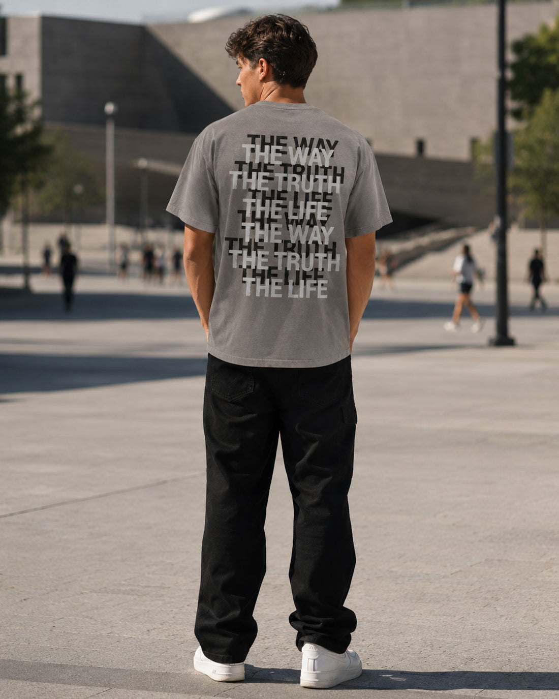 Men's Heavy The Way, The Truth, The Life