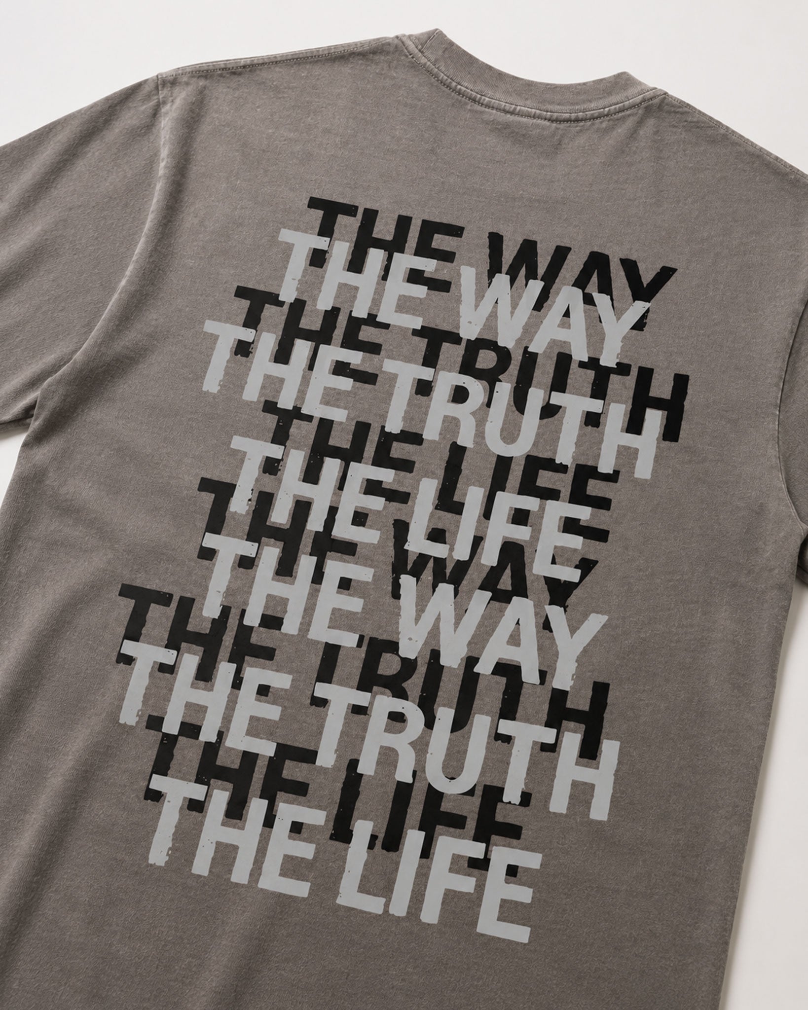 Men's Heavy  The Way, The Truth, The Life