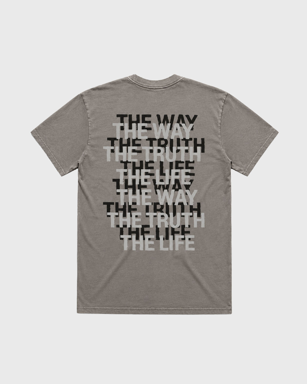 Men's Heavy  The Way, The Truth, The Life