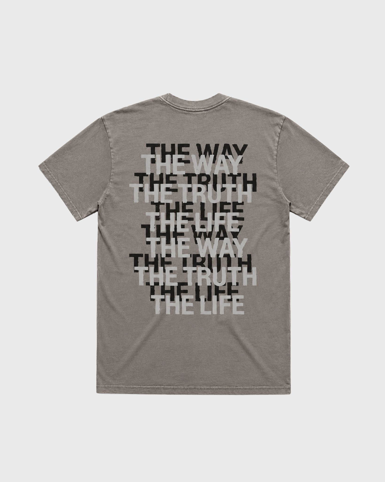 Men's Heavy  The Way, The Truth, The Life
