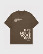 Men's Heavy  Tee  This life is yours God