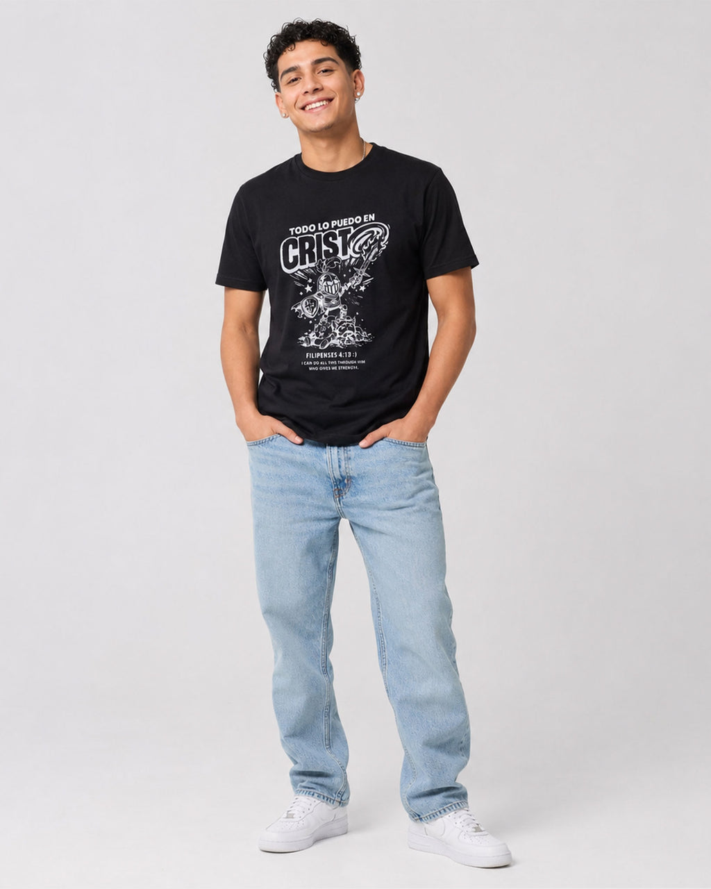 Classic Tee Men's Todo lo puedo en Cristo