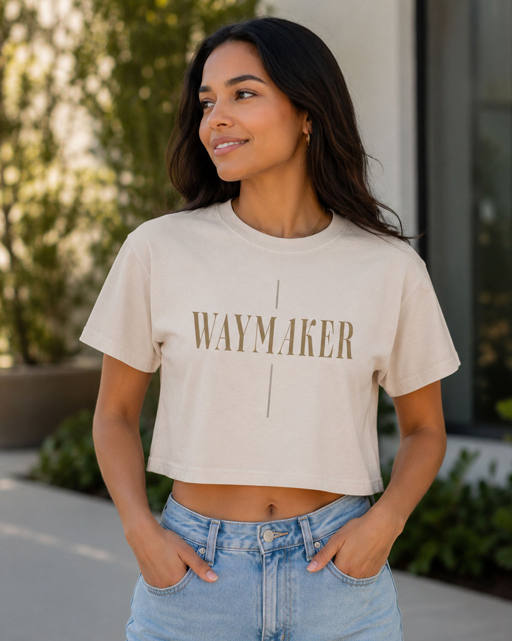 Waymaker Wo's Classic Crop Tee