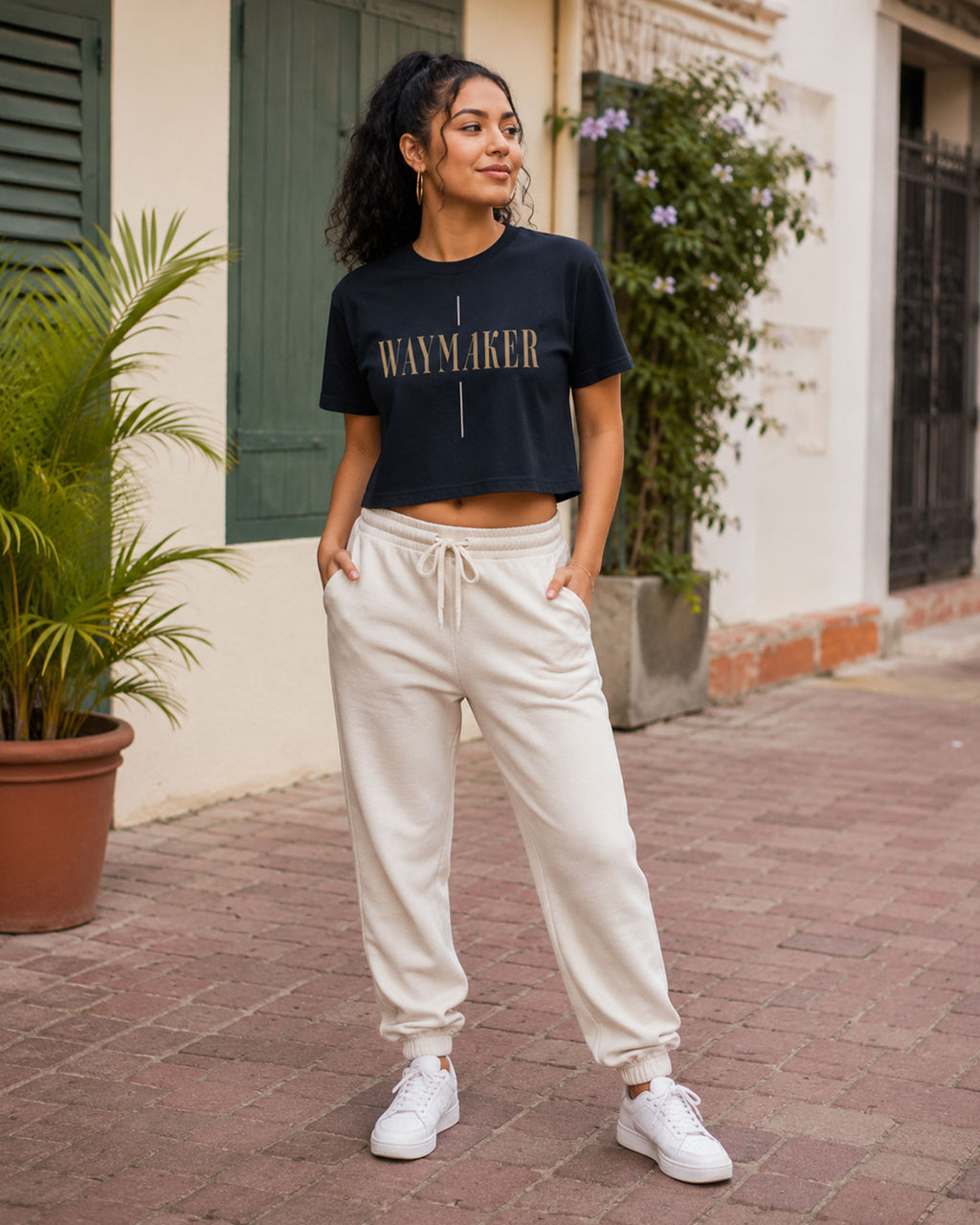 Waymaker Wo's Classic Crop Tee
